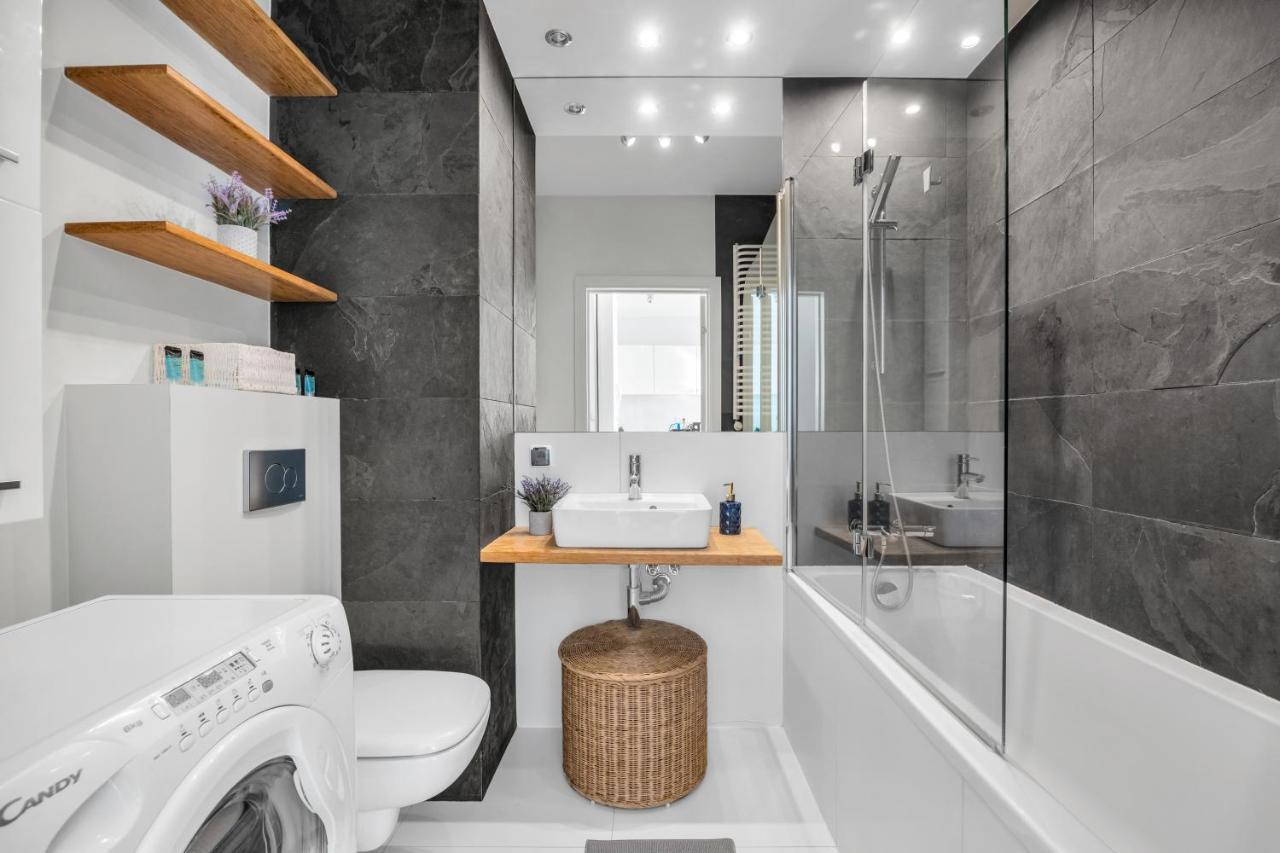 1Br New Apt 20Min Centre Parking Варшава Екстер'єр фото